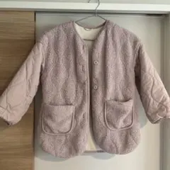 値下げ！GU 130cmアウター　ピンク