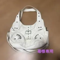 【苺 様】専用 DTYPE ホワイト ショルダーバッグ 2way