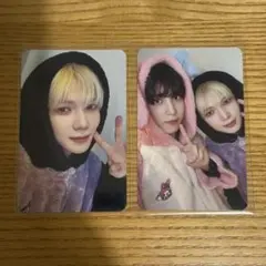 ateez makestar ヨサン ユノ ユニット ヨントン トレカ