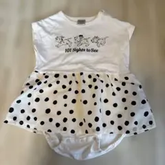 futa futa／101匹のわんちゃんロンパース80cm