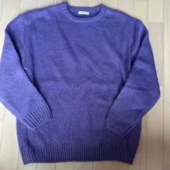 INGNI パープル 長袖ニット M