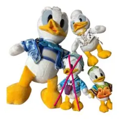 ディズニー ドナルドダック ぬいぐるみ 3点セット