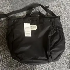 FREDRIK PACKERS ブラックマザーズバッグ