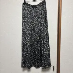 グローバルワーク　花柄ロングスカート