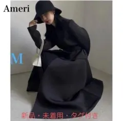 Ameri CARDBOARD FLARE DRESS COATのサムネイル