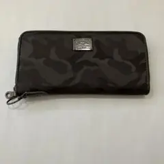 ミリタリー カーキ 迷彩柄 長財布 y2k