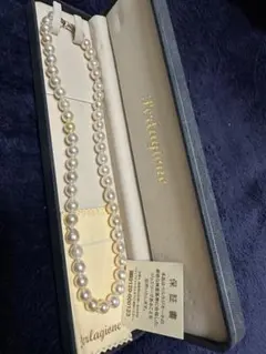 ペルラジオーネ☆K14 ベビーパールネックレス　美品　箱付き ペルラジオーネ☆K14 ベビーパールネックレス美品箱付き