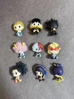 僕のヒーローアカデミア ちょこのっこ　9体セット 轟　尾白　峰田etcのサムネイル