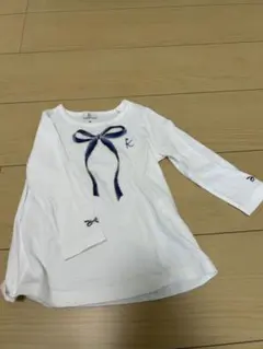 KUMIKYOKU ホワイト Tシャツ 90のサムネイル