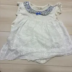 Si-Shu-Non ロンパース 花柄襟 70cmのサムネイル