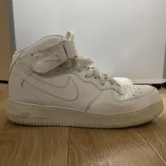ナイキ エアフォース1 ミッド ホワイト 07