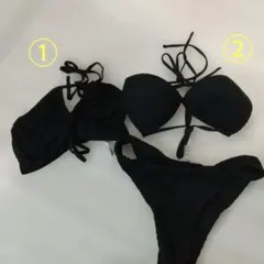 ブラックビキニ Mサイズ セット