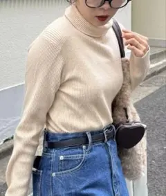 チャオパニックティピー　アンチピリング配色ステッチタートル