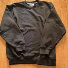 PRO CLUB ヘビーウェイト 13oz 無地 トレーナー 裏起毛　黒のサムネイル