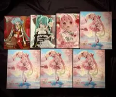 花の妖精フィギュアセット 6体初音ミク プライズフィギュア 7点セット