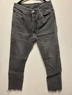 Levi's 501 グレー ストレートデニム