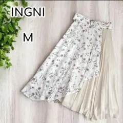 INGNI 花柄 フレアスカート M
