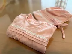 美品　SENSE OF WONDER 星付きロンパース　帽子ボンネット付き