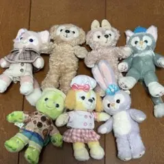 ディズニーシー ダッフィー&フレンズ ぬいぐるみバッジ まとめ売り