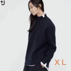 UNIQLO +J ミドルゲージカシミヤブレンドタートルネックセーター S