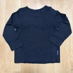 長袖 Tシャツ 無地 90cm