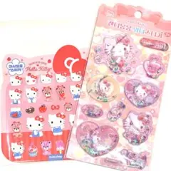 ハローキティ❤︎2種【韓国正規品】サンリオ マシュマロシール ウォーターシール
