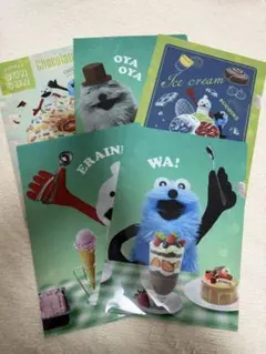 スンスンLOTTE x SUNSUN クリアファイル 5枚セット　ファミマ