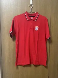 レッド ポロシャツ Lサイズ