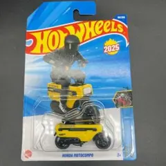 ホットウィール Honda モトコンポ (イエロー) 181/250 新品未開封のサムネイル