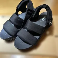 moz スポーツサンダル 厚底 ブラック Lサイズのサムネイル