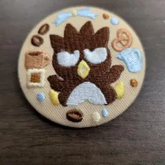 サンリオキャラクターズ　刺繍缶バッジ