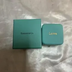 Tiffany空箱アクセスケースリングLOVE
