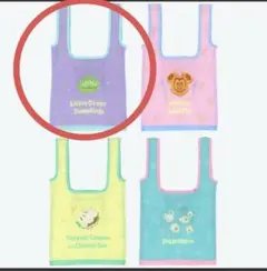 東京ディズニーリゾート カプセルトイ エコバッグ リトルグリーンまん