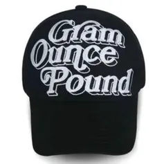 GRAM OUNCE POUND キャップ
