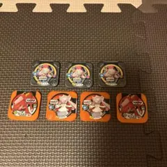 ポケモントレッタ フーパ　赤いゲノセクト　ディアンシー