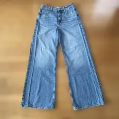 ZARA ワイドレッグデニム　38