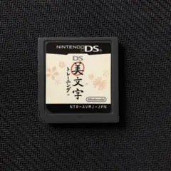 ニンテンドーDS ソフト 美文字トレーニング