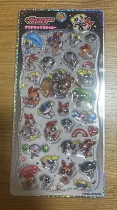 正規品　プチドロップステッカー　パワパフ　黒