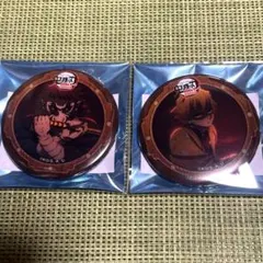 鬼滅の刃 ufotable cafe 缶バッジ 獪岳　善逸　★★