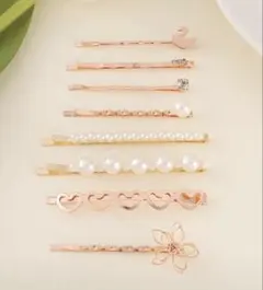 ヘアアクセサリー 可愛い パール パーティー