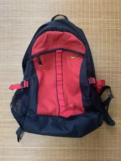 Nike ナイロン バックパック レッド/ブラック