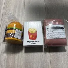 マック　スープジャー、ポテト加湿器、ブランケット3点セット