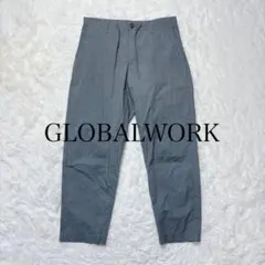 グローバルワーク ソロテックス テーパードパンツ M イージーパンツ ストレッチ