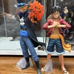 ワンピース一番くじ兄弟の絆ルフィ＆サボフィギュア