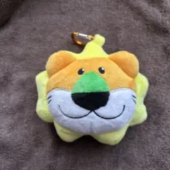 らいおんくん カラビナ付き マスコットポーチ