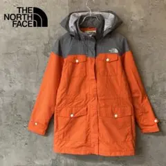 ザノースフェイス　ロング　マウンテンパーカー　ナイロンパーカー　レインコート