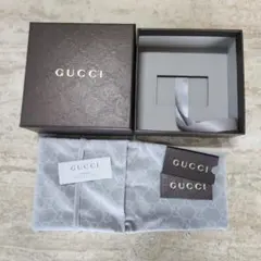 GUCCI ギフト箱 小型 ブラウン