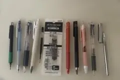 多色ボールペン とシャープペン9本セット