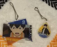ハイキュー!! 影山飛雄 アクリルキーホルダー2個セット