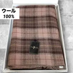 Polo Club ストール　ひざ掛け 大判　未使用　毛100%